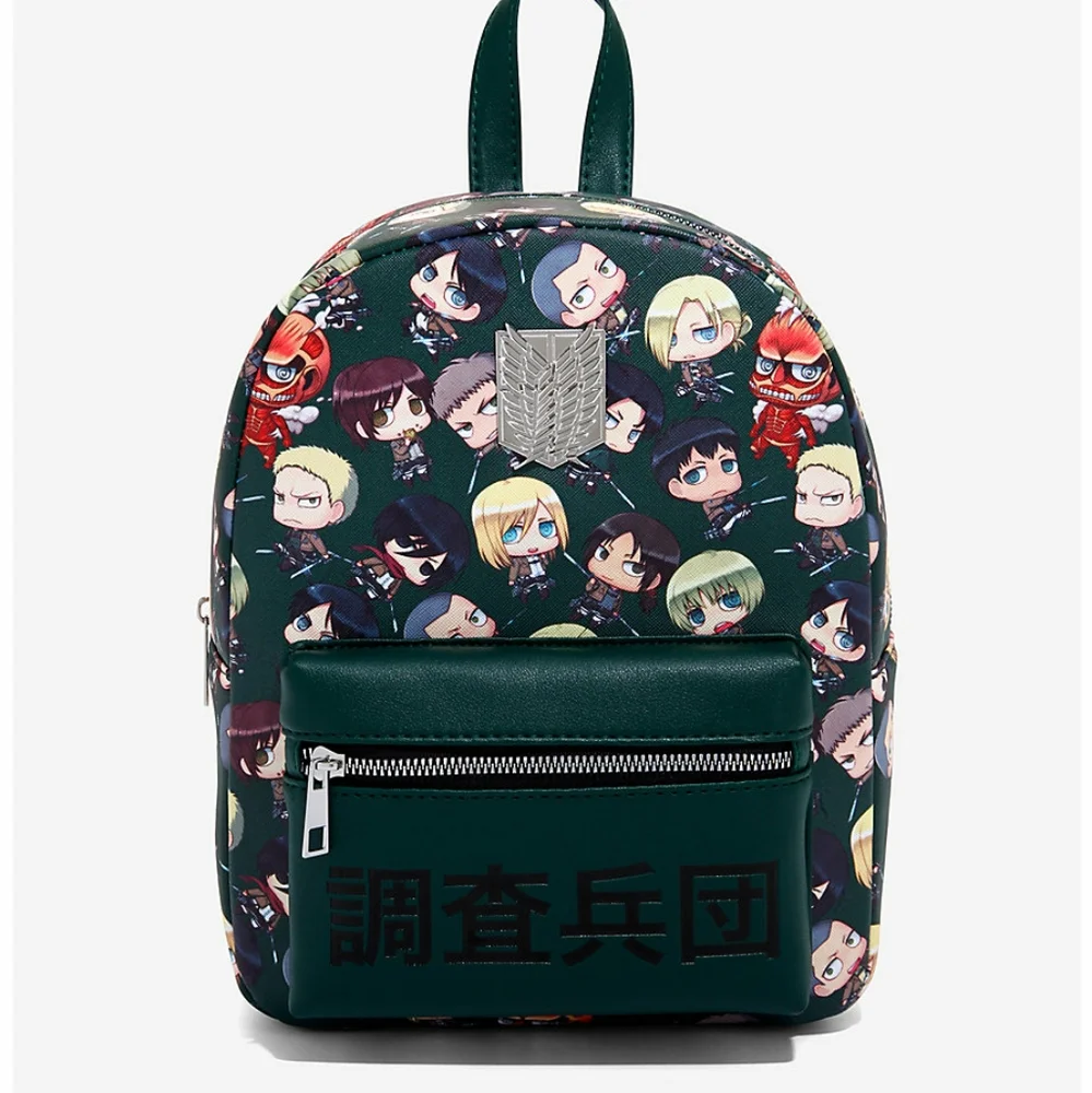 aot mini backpack Bioworld | Bags | Nwt Attack On Titan Chibi Mini Backpack